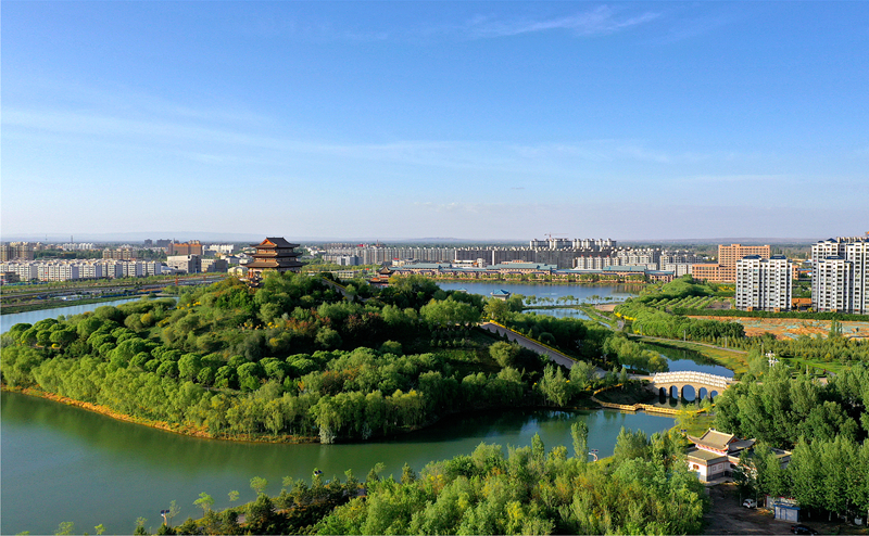 隴拍客|甘肅臨澤：云銷(xiāo)雨霽風(fēng)光美（組圖）