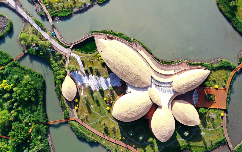 【飛閱甘肅】張掖國(guó)家濕地公園：碧波萬頃風(fēng)光美