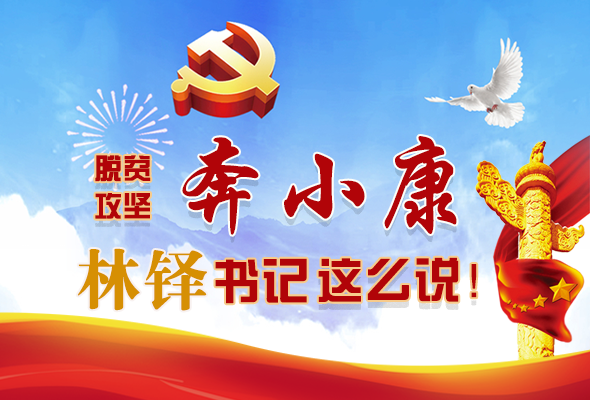 長圖|脫貧奔小康，林鐸書記這么說！