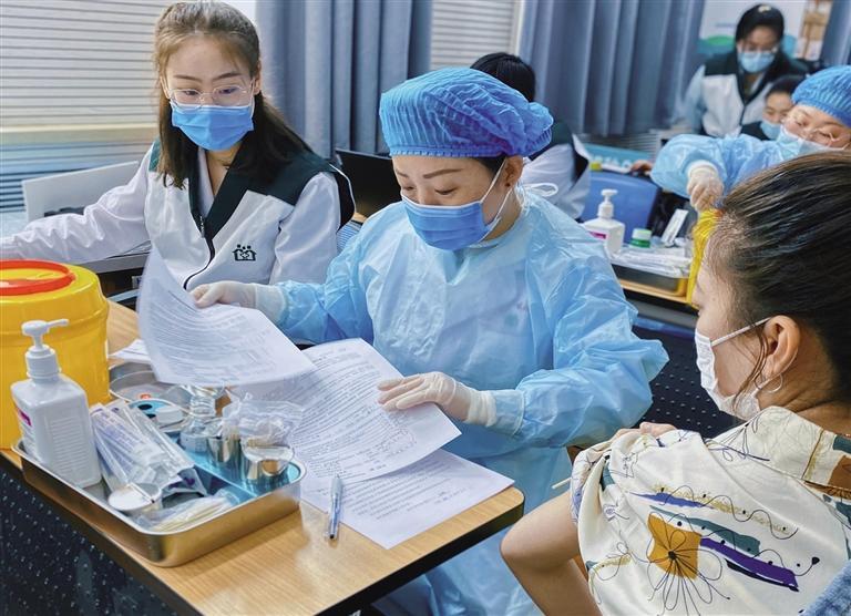 城關區(qū)疫苗接種開啟加速模式 到6月9日第一針劑接種達到44.1萬劑次