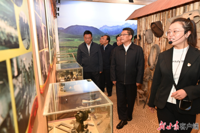 任振鶴在張掖市調(diào)研時強調(diào)：完整準(zhǔn)確全面貫徹新發(fā)展理念，建設(shè)生態(tài)友好發(fā)展向好生活美好的“金張掖”