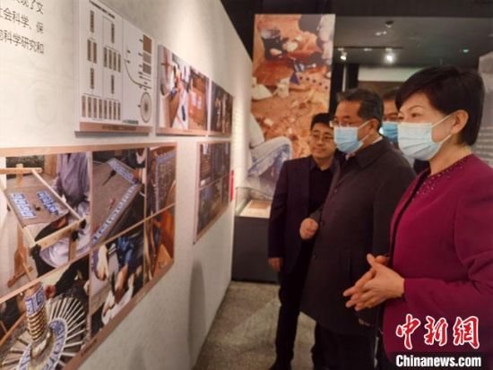 圖為展覽現(xiàn)場。　馮志軍 攝