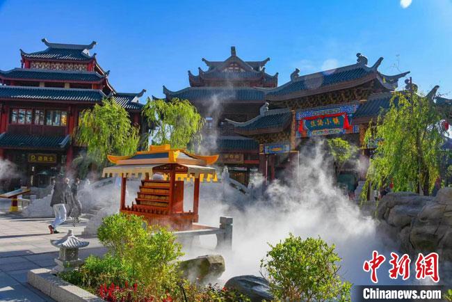 圖為嘉峪關(guān)方特歡樂(lè)世界。(資料圖) 趙海宏 攝