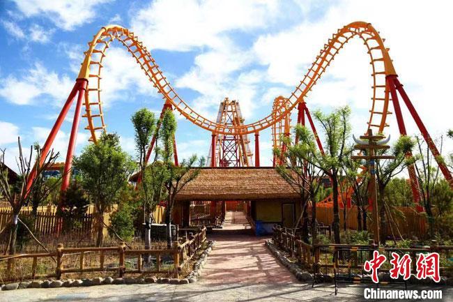 圖為嘉峪關(guān)方特歡樂(lè)世界。(資料圖) 趙海宏 攝