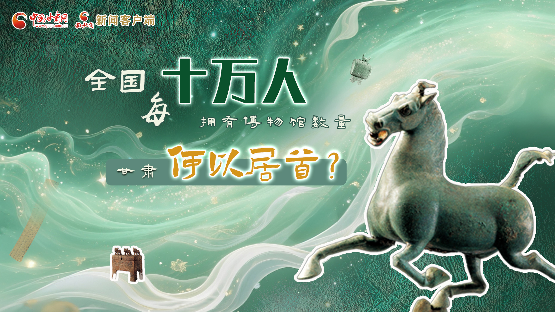 全國(guó)每10萬(wàn)人擁有博物館數(shù)量，甘肅何以居首！