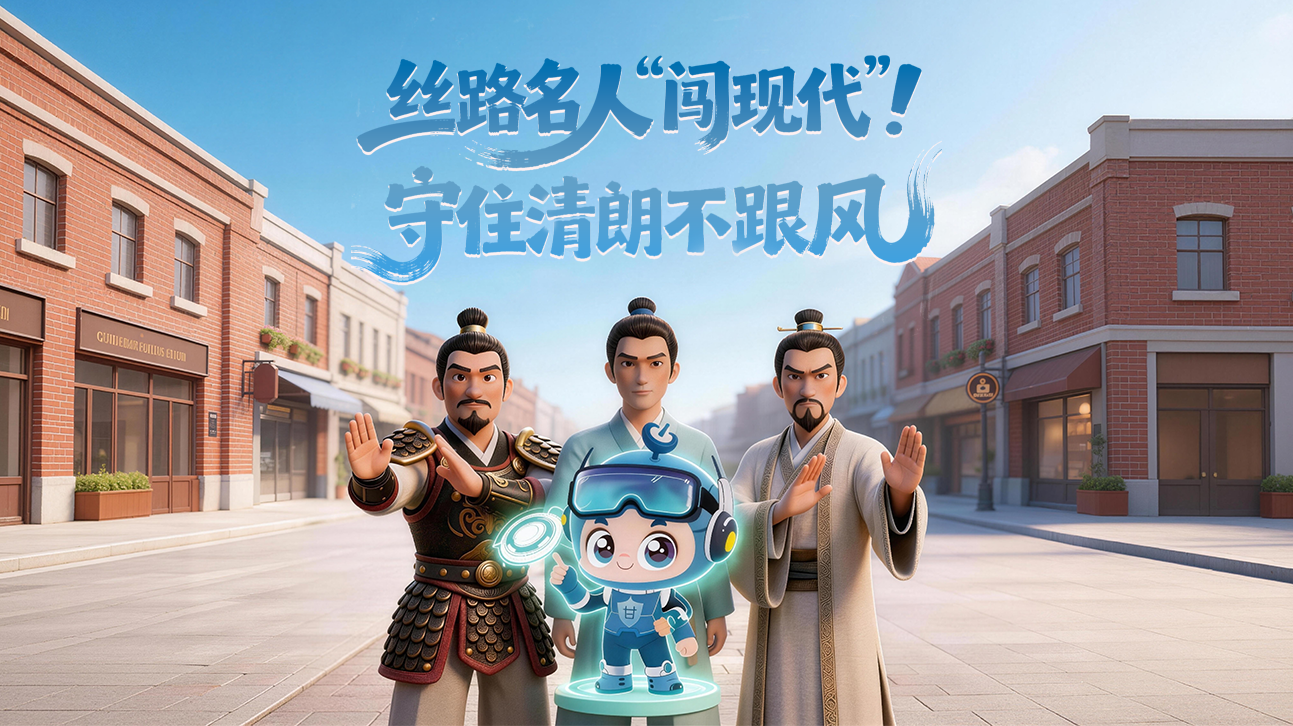 AI短視頻|絲路名人“闖現(xiàn)代”！守住清朗不跟風(fēng)